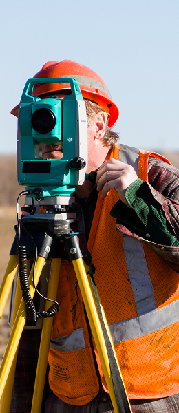 Zdjęcie geodety